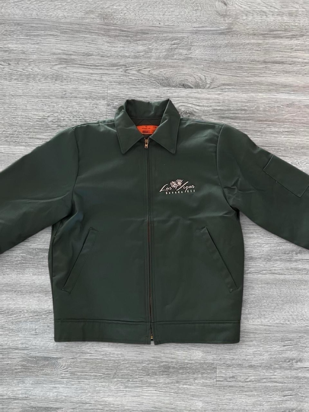 Vintage 90s Las Vegas Green Jacket - Unisex